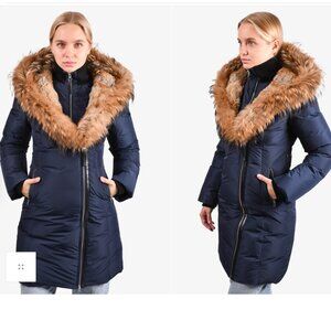 Trish Mackage parka coat -30°C, 1600$, large fits Medium
